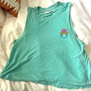 Spiritual Gangster crop tank